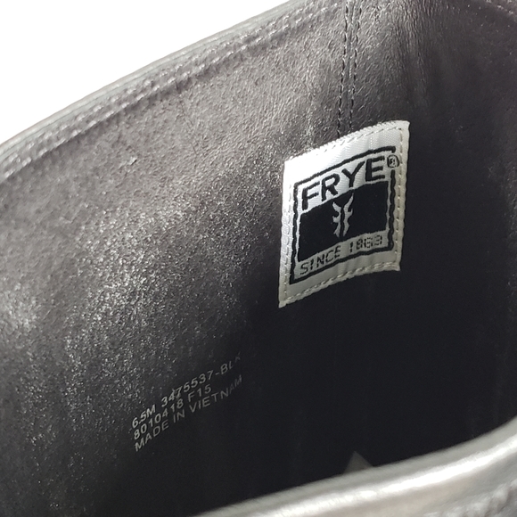 BNWT Frye knee high leather boots with stretch leather back - Picture 7 of 9